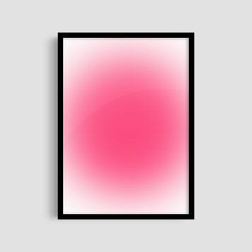 Постер "Pink Heart" aur024_pink_heart_white_antiblik_a1 фото
