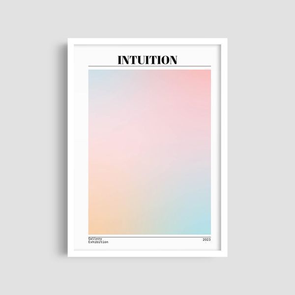 Постер "Intuition" aur039_intuition_white_antiblik_a1 фото