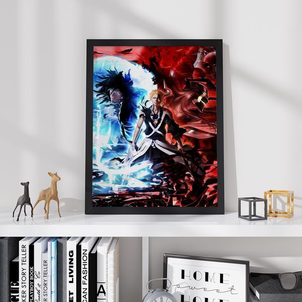 Постер "Bleach Hollow Transformation" ame044_Bleach_Hollow_Transformation_white_antiblik_a1 фото