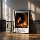 Постер "Fox and Fire" wms004_fox_and_fire_white_antiblik_a1 фото 4