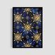 Постер "Stars Ornament" wms044_stars_ornament_white_antiblik_a1 фото 1