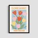 Постер "Amsterdam Tulips" flw031_amsterdam_tulips_white_antiblik_a1 фото