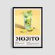 Постер "Mojito Classic" cts004_mojito_classic_white_antiblik_a1 фото