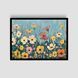 Постер "Meadow Flowers" flw013_meadow_flowers_white_antiblik_a1 фото