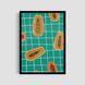 Постер "Papaya Grid" frt004_papaya_grid_bez_a4 фото