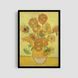 Постер "Sunflowers" vgh048_sunflowers_white_antiblik_a1 фото