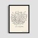 Постер "Minimalist Tree" hms058_minimalist_tree_white_antiblik_a1 фото