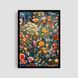 Постер "Floral Harmony" wms059_floral_harmony_white_antiblik_a1 фото