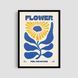 Постер "Nature Flower" flw033_nature_flower_white_antiblik_a1 фото