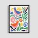Постер "Floral Birds" anm002_floral_birds_bez_a4 фото