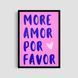 Постер "More Amor" txt019_more_amor_white_antiblik_a1 фото