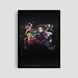Постер "Demon Slayer Main Cast" ame026_Demon_Slayer_Main_Cast_white_antiblik_a1 фото 1
