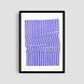 Постер "Blue Lines" Без рамки A3 (42x29.7 cm) gmtr067_blue_lines_bez_a4 фото