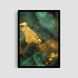 Постер "Dark Malachite" Без рамки A3 (42x29.7 cm) txr022_dark_malachite_white_antiblik_a1 фото