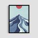 Постер "Mountain Peaks" gmtr054_mountain_peaks_bez_a4 фото