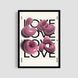 Постер "Love Sculpture" txt005_love_sculpture_white_antiblik_a1 фото