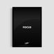Постер "Focus Black" txt010_focus_black_white_antiblik_a1 фото