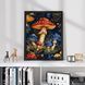 Постер "Space Mushroom" wms051_space_mushroom_white_antiblik_a1 фото 3