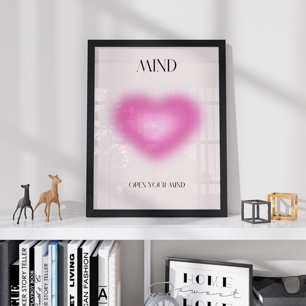 Постер "Open Your Mind" aur043_open_your_mind_white_antiblik_a1 фото