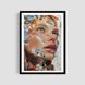Постер "Papergirl Portrait" abs013_papergirl_portrait_white_antiblik_a1 фото