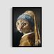 Постер "Pearl Earring Cat" anm015_pearl_earring_cat_bez_a4 фото