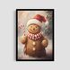 Постер "Dreamy Gingerbread" ny025_dreamy_gingerbread_white_antiblik_a1 фото