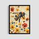 Постер "Working Bee" wms040_working_bee_white_antiblik_a1 фото