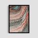 Постер "Brown Geode" txr007_brown_geode_white_antiblik_a1 фото