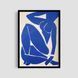 Постер "Blue Nude 1" art010_blue_nude1_white_antiblik_a1 фото