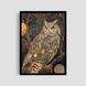 Постер "Owl" wms001_owl_white_antiblik_a1 фото