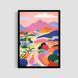 Постер "Colorful Landscape" flw011_colorful_landscape_white_antiblik_a1 фото