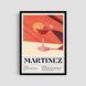 Постер "Martinez Cocktail" cts001_martinez_cocktail_white_antiblik_a1 фото