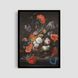 Постер "Baroque Floral" flw006_baroque_floral_white_antiblik_a1 фото
