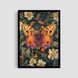 Постер "Colorful Butterfly" wms046_colorful_butterfly_white_antiblik_a1 фото
