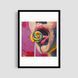 Постер "Lollipop Lips" abs008_lollipop_lips_white_antiblik_a1 фото