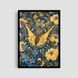 Постер "Autumn Butterfly" wms081_autumn_butterfly_white_antiblik_a1 фото