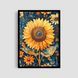 Постер "Sunflower" wms038_sunflower_white_antiblik_a1 фото 1