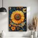Постер "Sunflower" wms038_sunflower_white_antiblik_a1 фото 2