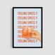 Постер "Feeling Spritzy" cts025_feeling_spritzy_white_antiblik_a1 фото