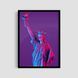 Постер "Statue Liberty" abs006_statue_liberty_white_antiblik_a1 фото
