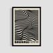 Постер "Wavy Lines2" gmtr053_wavy_lines2_white_antiblik_a1 фото