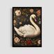 Постер "Flower Swan" wms053_flower_swan_white_antiblik_a1 фото
