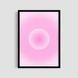Постер "Pink Circle" aur025_pink_circle_white_antiblik_a1 фото