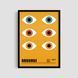 Постер "Yellow Eyes" gmtr030_yellow_eyes_white_antiblik_a1 фото