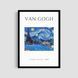 Постер "Starry Night 2" vgh005_starry_night_2_white_antiblik_a1 фото
