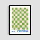 Постер "Green Checkered" abs011_green_checkered_white_antiblik_a1 фото