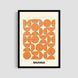 Постер "Orange Circles" gmtr040_orange_circles_bez_a4 фото